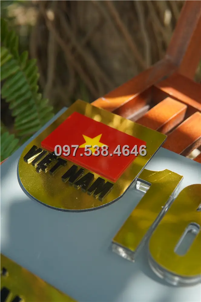 Biển Số Nhà Đẹp Hiện Đại tại Thuận An -Bình Dương Kích Thước 30x20, Số Nổi 8mm, Chữ Nổi 2mm, Chất Liệu Mica, Alu , Mực Uv, Làm Theo Yêu Cầu, Miễn Phí Thiết Kế Và Miễn Phí Vận Chuyển Tận Nhà 5 Biển Số Nhà Đẹp Hiện Đại tại Thuận An -Bình Dương
Kích Thước 30x20, Số Nổi 8mm, Chữ Nổi 2mm, Chất Liệu Mica, Alu , Mực Uv, Làm Theo Yêu Cầu, Miễn Phí Thiết Kế Và Miễn Phí Vận Chuyển Tận Nhà - Ảnh 5