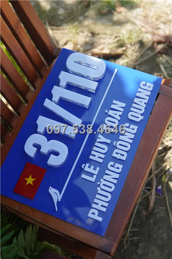 Biển Số Nhà Đẹp Hiện Đại tại Thanh Hóa, Kích Thước 30x20, Số Nổi 8mm, Chữ Nổi 2mm, Chất Liệu Mica, Alu , Mực Uv, Làm Theo Yêu Cầu, Miễn Phí Thiết Kế Và Miễn Phí Vận Chuyển Tận Nhà 12 Biển Số Nhà Đẹp Hiện Đại tại Thanh Hóa, Kích Thước 30x20, Số Nổi 8mm, Chữ Nổi 2mm, Chất Liệu Mica, Alu , Mực Uv, Làm Theo Yêu Cầu, Miễn Phí Thiết Kế Và Miễn Phí Vận Chuyển Tận Nhà - Ảnh 12