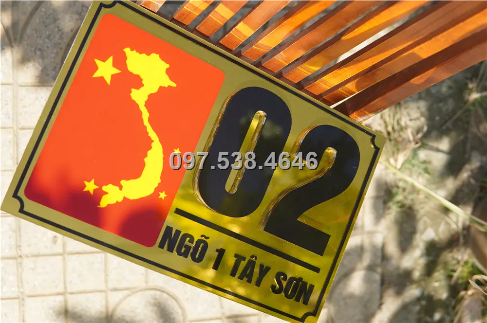 Biển Số Nhà Đẹp Hiện Đại tại Thái Nguyên Kích Thước 30x20, Số Nổi 8mm, Chữ Nổi 2mm, Chất Liệu Mica, Alu , Mực Uv, Làm Theo Yêu Cầu, Miễn Phí Thiết Kế Và Miễn Phí Vận Chuyển Tận Nhà 1 Biển Số Nhà Đẹp Hiện Đại tại Thái Nguyên
Kích Thước 30x20, Số Nổi 8mm, Chữ Nổi 2mm, Chất Liệu Mica, Alu , Mực Uv, Làm Theo Yêu Cầu, Miễn Phí Thiết Kế Và Miễn Phí Vận Chuyển Tận Nhà