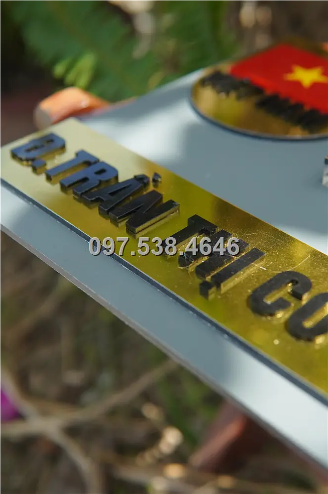 Biển Số Nhà Đẹp Hiện Đại tại Tuy Hòa -Phú Yên Kích Thước 30x20, Số Nổi 8mm, Chữ Nổi 2mm, Chất Liệu Mica, Alu , Mực Uv, Làm Theo Yêu Cầu, Miễn Phí Thiết Kế Và Miễn Phí Vận Chuyển Tận Nhà 8 Biển Số Nhà Đẹp Hiện Đại tại Tuy Hòa -Phú Yên
Kích Thước 30x20, Số Nổi 8mm, Chữ Nổi 2mm, Chất Liệu Mica, Alu , Mực Uv, Làm Theo Yêu Cầu, Miễn Phí Thiết Kế Và Miễn Phí Vận Chuyển Tận Nhà - Ảnh 8