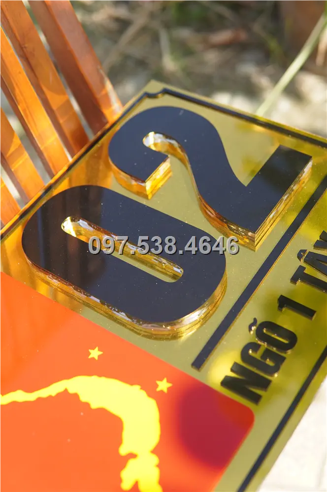 Biển Số Nhà Đẹp Hiện Đại tại Thái Nguyên Kích Thước 30x20, Số Nổi 8mm, Chữ Nổi 2mm, Chất Liệu Mica, Alu , Mực Uv, Làm Theo Yêu Cầu, Miễn Phí Thiết Kế Và Miễn Phí Vận Chuyển Tận Nhà 5 Biển Số Nhà Đẹp Hiện Đại tại Thái Nguyên
Kích Thước 30x20, Số Nổi 8mm, Chữ Nổi 2mm, Chất Liệu Mica, Alu , Mực Uv, Làm Theo Yêu Cầu, Miễn Phí Thiết Kế Và Miễn Phí Vận Chuyển Tận Nhà - Ảnh 5