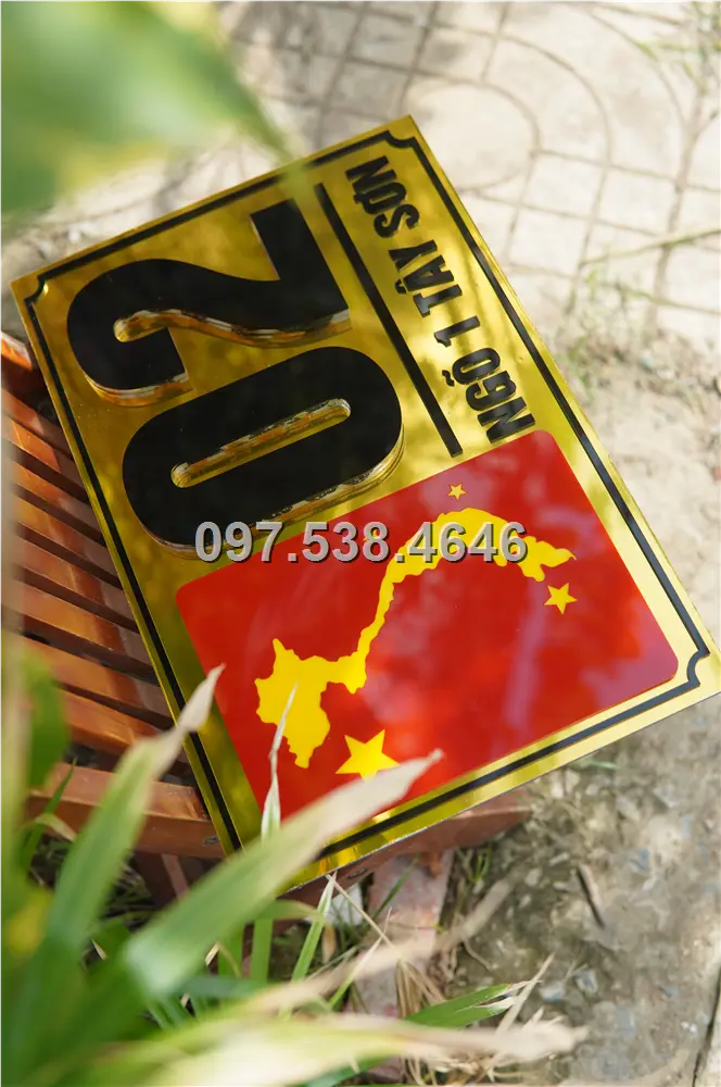 Biển Số Nhà Đẹp Hiện Đại tại Thanh Hóa, Kích Thước 30x20, Số Nổi 8mm, Chữ Nổi 2mm, Chất Liệu Mica, Alu , Mực Uv, Làm Theo Yêu Cầu, Miễn Phí Thiết Kế Và Miễn Phí Vận Chuyển Tận Nhà 6 Biển Số Nhà Đẹp Hiện Đại tại Thanh Hóa, Kích Thước 30x20, Số Nổi 8mm, Chữ Nổi 2mm, Chất Liệu Mica, Alu , Mực Uv, Làm Theo Yêu Cầu, Miễn Phí Thiết Kế Và Miễn Phí Vận Chuyển Tận Nhà - Ảnh 6