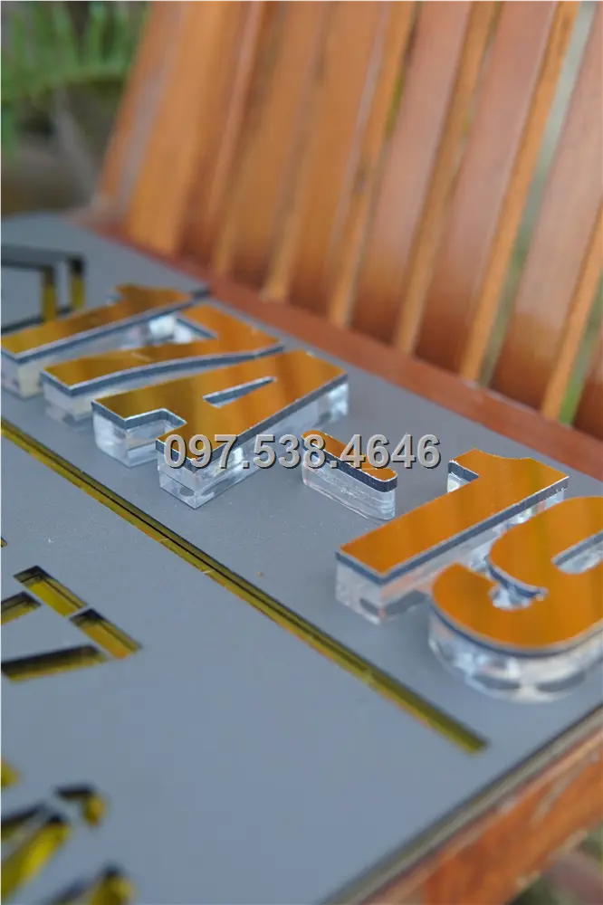 Biển Số Nhà Đẹp Hiện Đại tại Từ Sơn -Bắc Ninh Kích Thước 30x20, Số Nổi 8mm, Chữ Nổi 2mm, Chất Liệu Mica, Alu , Mực Uv, Làm Theo Yêu Cầu, Miễn Phí Thiết Kế Và Miễn Phí Vận Chuyển Tận Nhà 2 Biển Số Nhà Đẹp Hiện Đại tại Từ Sơn -Bắc Ninh
Kích Thước 30x20, Số Nổi 8mm, Chữ Nổi 2mm, Chất Liệu Mica, Alu , Mực Uv, Làm Theo Yêu Cầu, Miễn Phí Thiết Kế Và Miễn Phí Vận Chuyển Tận Nhà - Ảnh 2