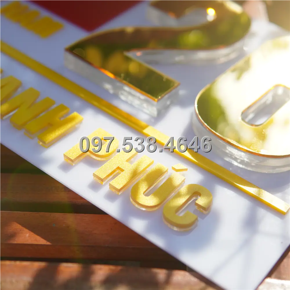Biển Số Nhà Đẹp Hiện Đại tại Vị Thanh -Hậu Giang Kích Thước 30x20, Số Nổi 8mm, Chữ Nổi 2mm, Chất Liệu Mica, Alu , Mực Uv, Làm Theo Yêu Cầu, Miễn Phí Thiết Kế Và Miễn Phí Vận Chuyển Tận Nhà 11 Biển Số Nhà Đẹp Hiện Đại tại Vị Thanh -Hậu Giang
Kích Thước 30x20, Số Nổi 8mm, Chữ Nổi 2mm, Chất Liệu Mica, Alu , Mực Uv, Làm Theo Yêu Cầu, Miễn Phí Thiết Kế Và Miễn Phí Vận Chuyển Tận Nhà - Ảnh 11