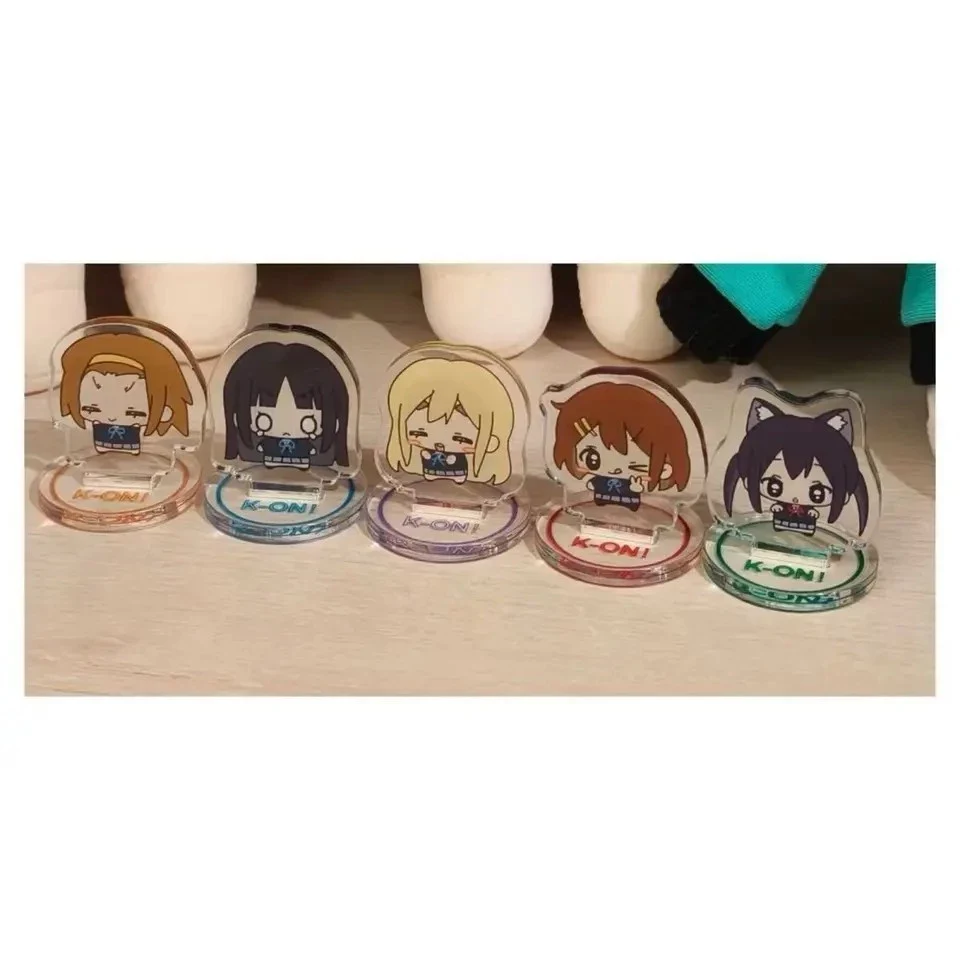 Standee Anime K-On Mô Hình Mica Chibi Trang Trí Bàn Học Hirasawa Yui Akiyama Mio Ritsu Tsumugi Azusa Quà Tặng Sưu Tầm 2