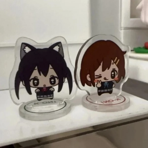 Standee Anime K-On Mô Hình Mica Chibi Trang Trí Bàn Học Hirasawa Yui Akiyama Mio Ritsu Tsumugi Azusa Quà Tặng Sưu Tầm
