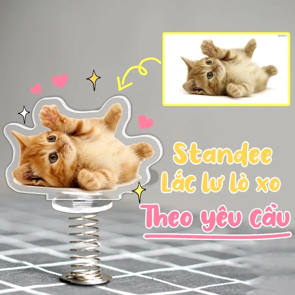 Standee Lò Xo Lắc Lư Đáng Yêu Trong Suốt Đế Dính Trang Trí In Theo Yêu Cầu Chibi 4 Standee Lò Xo Lắc Lư Đáng Yêu Trong Suốt Đế Dính Trang Trí In Theo Yêu Cầu Chibi 3