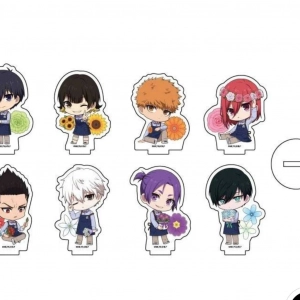 Standee Mini Blue Lock Ver Hoa Tượng Acrylic Anime Mica Chibi Mô Hình Trang Trí (3cm)