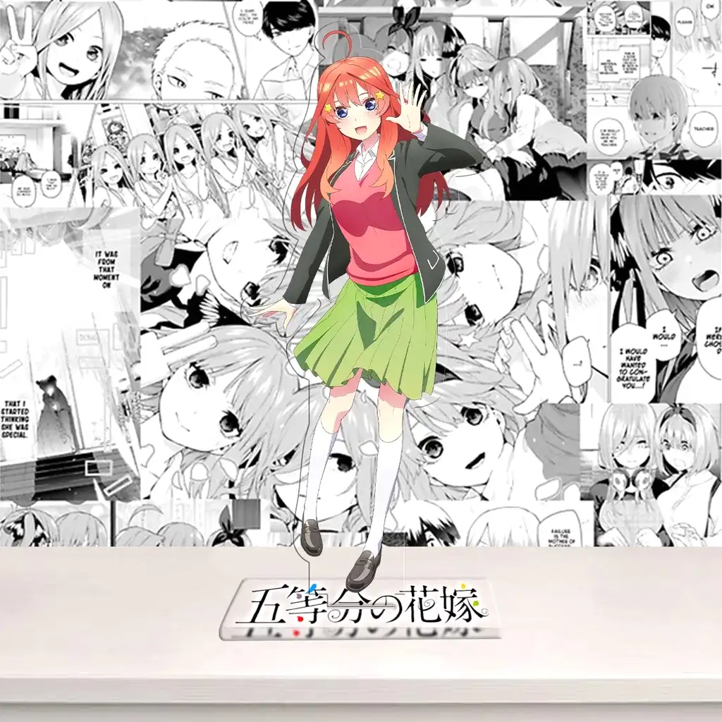 Standee Nhà Có 5 Nàng Dâu, Gotoubun No Hanayome, Mô Hình Nhân Vật Miku, Nino, Itsuki, Ichika, Yotsuba 6 Standee Nhà Có 5 Nàng Dâu, Gotoubun No Hanayome, Mô Hình Nhân Vật Miku, Nino, Itsuki, Ichika, Yotsuba 5