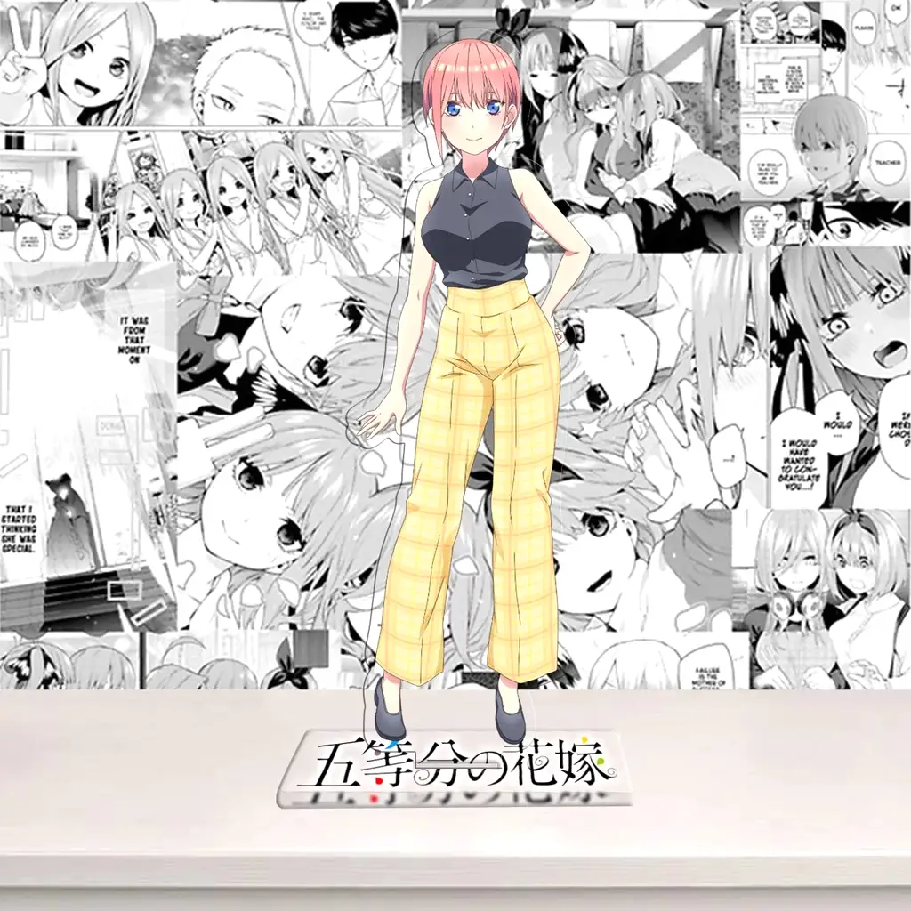 Standee Nhà Có 5 Nàng Dâu, Gotoubun No Hanayome, Mô Hình Nhân Vật Miku, Nino, Itsuki, Ichika, Yotsuba 8 Standee Nhà Có 5 Nàng Dâu, Gotoubun No Hanayome, Mô Hình Nhân Vật Miku, Nino, Itsuki, Ichika, Yotsuba 8
