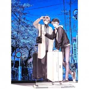 Standee Nijisanji ChroNoiR Acrylic Đứng Kuzuha Kanae Hình Du Lịch Dòng Bàn Trưng Bày Hàng Bộ Sưu Tập Trang Trí 1