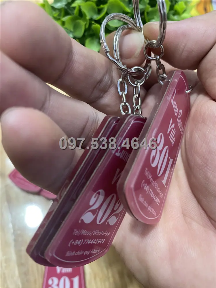 Thẻ Giữ Xe Mica hình hình thang bốn góc được bo tròn có Logo làm Theo Yêu Cầu, Giá Xưởng, Cắt Laser, Mica Trong Suốt Dày 4mm , kích thước 4.5x5.5 cm , Giá Tận Gốc, Free Ship Từ 30 Cái 7 Thẻ Giữ Xe Mica hình hình thang bốn góc được bo tròn có Logo làm Theo Yêu Cầu, Giá Xưởng, Cắt Laser, Mica Trong Suốt Dày 4mm , kích thước 4.5x5.5 cm , Giá Tận Gốc, Free Ship Từ 30 Cái - Ảnh 7