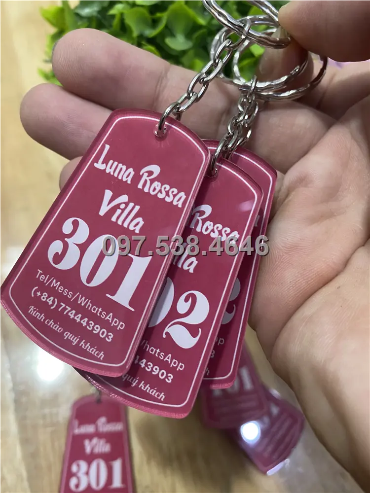 Thẻ Giữ Xe Mica hình hình thang bốn góc được bo tròn có Logo làm Theo Yêu Cầu, Giá Xưởng, Cắt Laser, Mica Trong Suốt Dày 4mm , kích thước 4.5x5.5 cm , Giá Tận Gốc, Free Ship Từ 30 Cái 6 Thẻ Giữ Xe Mica hình hình thang bốn góc được bo tròn có Logo làm Theo Yêu Cầu, Giá Xưởng, Cắt Laser, Mica Trong Suốt Dày 4mm , kích thước 4.5x5.5 cm , Giá Tận Gốc, Free Ship Từ 30 Cái - Ảnh 6