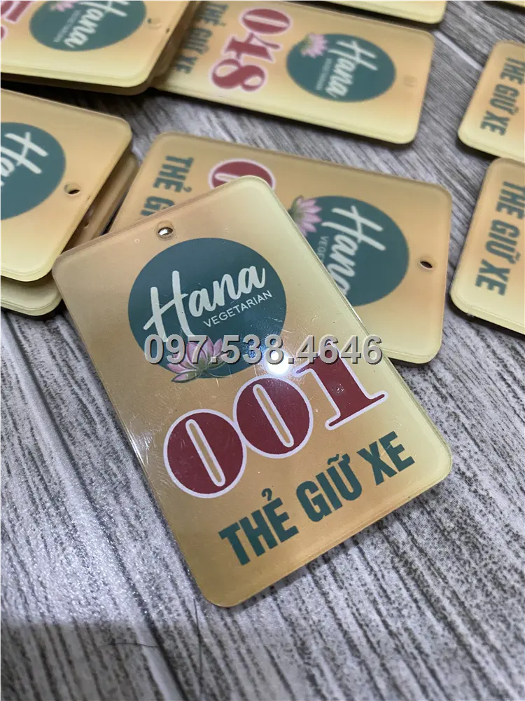 Thẻ Giữ Xe Mica Logo Treo Theo Yêu Cầu, Giá Xưởng, Cắt Laser, Mica Trong Suốt Dày 4mm , kích thước 4.5x5.5 cm , Giá Tận Gốc, Free Ship Từ 30 Cái 7 Thẻ Giữ Xe Mica Logo Treo Theo Yêu Cầu, Giá Xưởng, Cắt Laser, Mica Trong Suốt Dày 4mm , kích thước 4.5x5.5 cm , Giá Tận Gốc, Free Ship Từ 30 Cái - Ảnh 7
