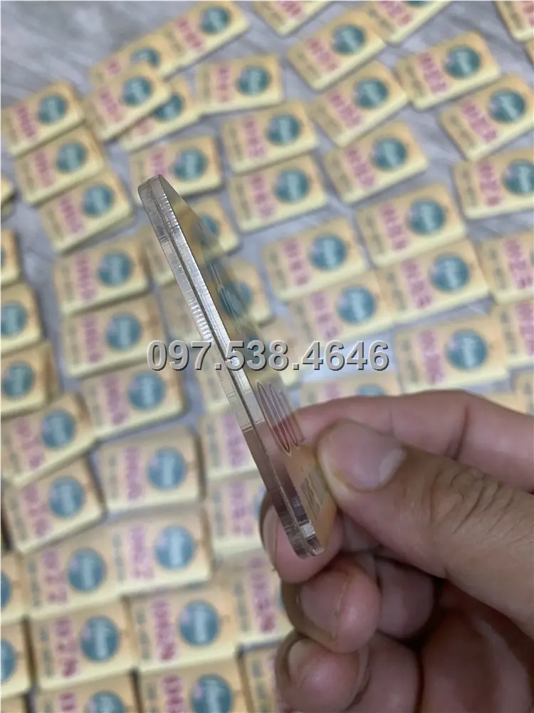 Thẻ Giữ Xe Mica Logo Treo Theo Yêu Cầu, Giá Xưởng, Cắt Laser, Mica Trong Suốt Dày 4mm , kích thước 4.5x5.5 cm , Giá Tận Gốc, Free Ship Từ 30 Cái 8 Thẻ Giữ Xe Mica Logo Treo Theo Yêu Cầu, Giá Xưởng, Cắt Laser, Mica Trong Suốt Dày 4mm , kích thước 4.5x5.5 cm , Giá Tận Gốc, Free Ship Từ 30 Cái - Ảnh 8