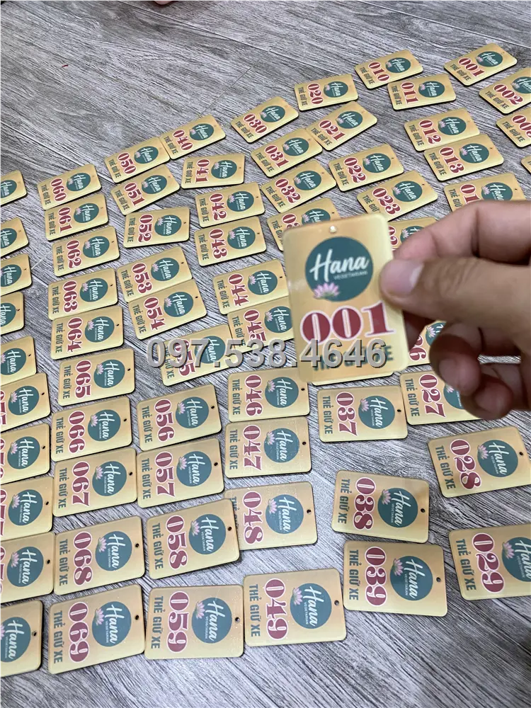 Thẻ Giữ Xe Mica Logo Treo Theo Yêu Cầu, Giá Xưởng, Cắt Laser, Mica Trong Suốt Dày 4mm , kích thước 4.5x5.5 cm , Giá Tận Gốc, Free Ship Từ 30 Cái 4 Thẻ Giữ Xe Mica Logo Treo Theo Yêu Cầu, Giá Xưởng, Cắt Laser, Mica Trong Suốt Dày 4mm , kích thước 4.5x5.5 cm , Giá Tận Gốc, Free Ship Từ 30 Cái - Ảnh 4