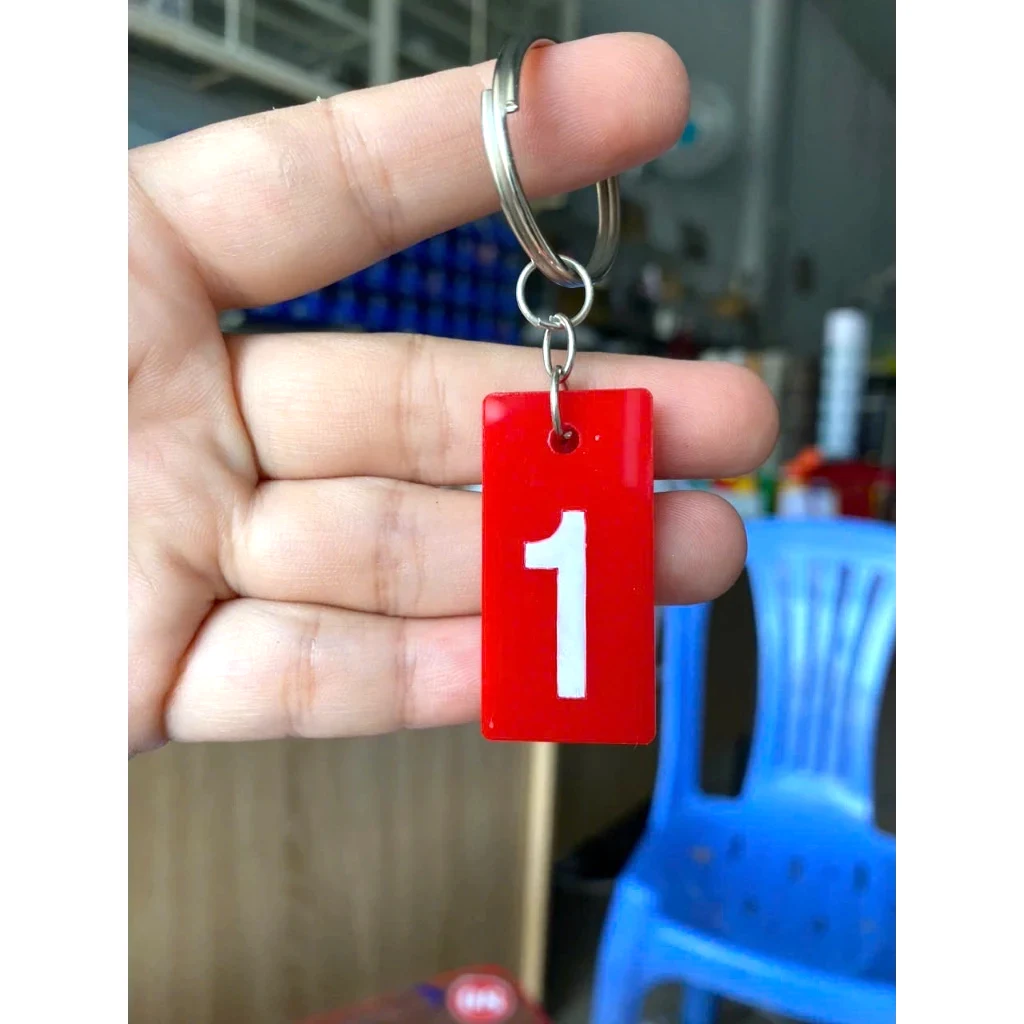 Thẻ Mica Đỏ, Móc Khóa Số Thứ Tự , Hình Chữ Nhật , Nhiều Kích Thước Chọn, Nhận Làm Số Theo Yêu Cầu 4 Thẻ Mica Đỏ, Móc Khóa Số Thứ Tự , Hình Chữ Nhật , Nhiều Kích Thước Chọn, Nhận Làm Số Theo Yêu Cầu 3