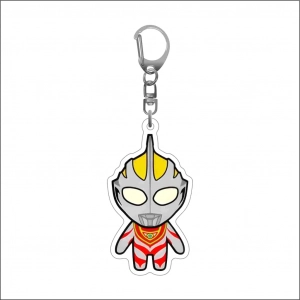 Ultraman Móc Khóa Guzi Tiga Zero Sandwich Acrylic Anime Ngoại Vi 1