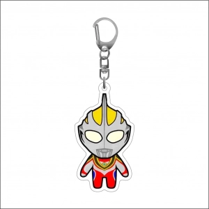 Ultraman Móc Khóa Guzi Tiga Zero Sandwich Acrylic Anime Ngoại Vi