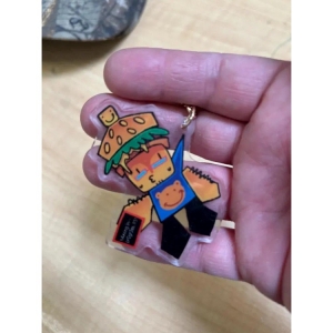 007n7 Forsaken Inspired Acrylic Keychain Cute Cartoon Game Character Pendant Móc Khóa In Theo Yêu Cầu, Chất Liệu Mica Trong Suốt In 2 Mặt , Dày 4mm