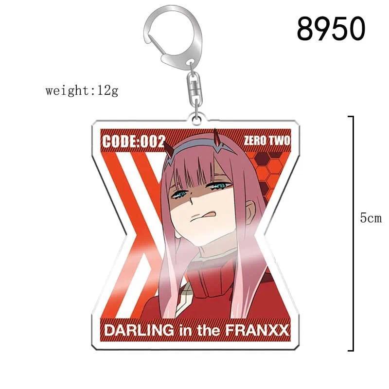 02 Zero Two Anime Figures Keychain Darling In The Franxx Lic Key Chain For Car Bag Keys Móc Khóa In Theo Yêu Cầu, Chất Liệu Mica Trong Suốt In 2 Mặt , Dày 4mm 11 02 Zero Two Anime Figures Keychain Darling In The Franxx Lic Key Chain For Car Bag Keys Móc Khóa In Theo Yêu Cầu, Chất Liệu Mica Trong Suốt In 2 Mặt , Dày 4mm - Ảnh 11
