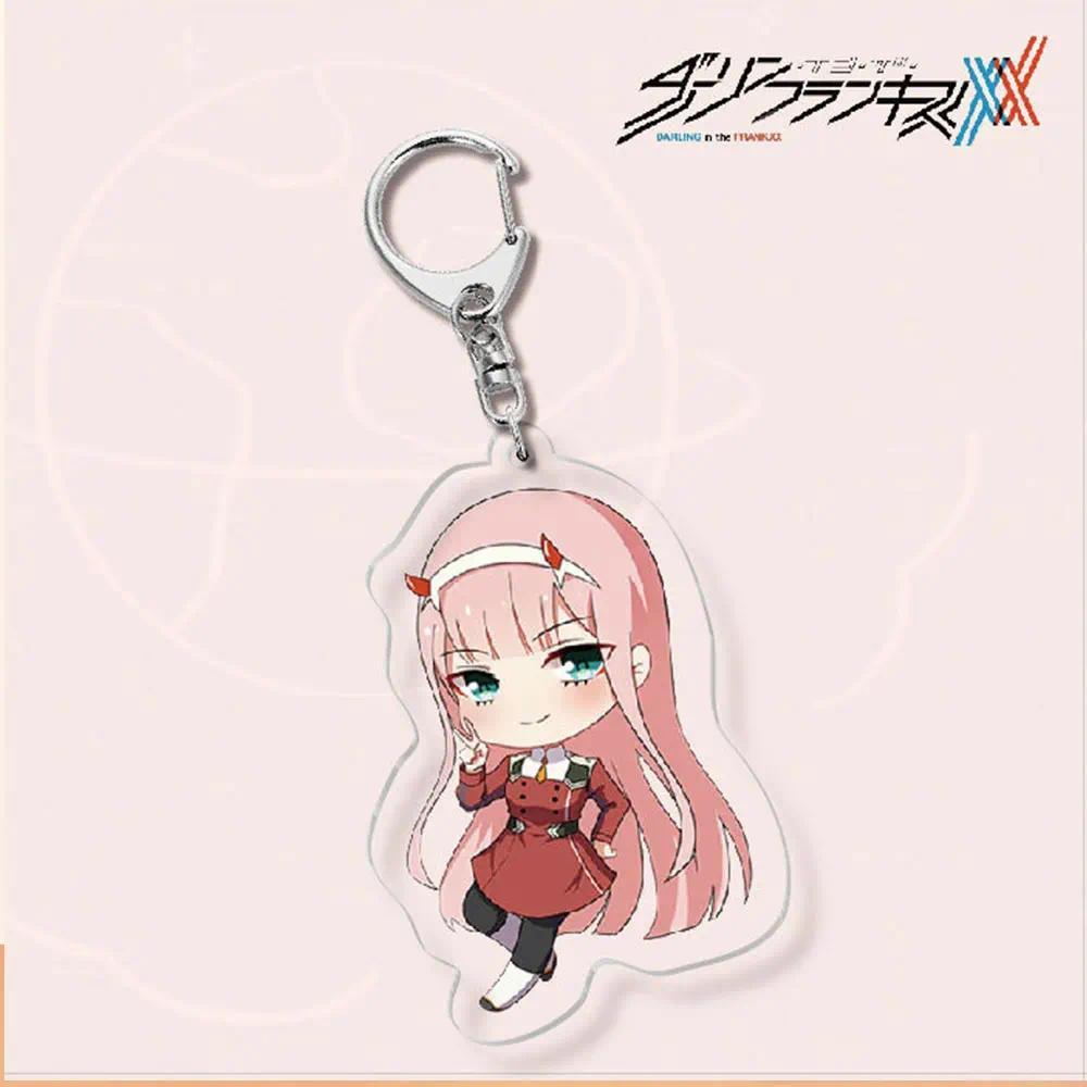 02 Zero Two Anime Figures Keychain Darling In The Franxx Lic Key Chain For Car Bag Keys Móc Khóa In Theo Yêu Cầu, Chất Liệu Mica Trong Suốt In 2 Mặt , Dày 4mm 3 02 Zero Two Anime Figures Keychain Darling In The Franxx Lic Key Chain For Car Bag Keys Móc Khóa In Theo Yêu Cầu, Chất Liệu Mica Trong Suốt In 2 Mặt , Dày 4mm - Ảnh 3