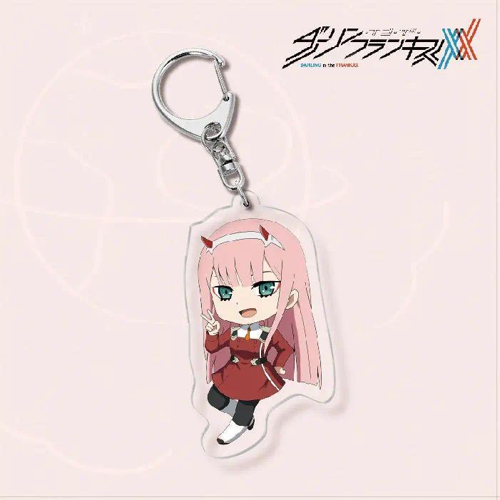 02 Zero Two Anime Figures Keychain Darling In The Franxx Lic Key Chain For Car Bag Keys Móc Khóa In Theo Yêu Cầu, Chất Liệu Mica Trong Suốt In 2 Mặt , Dày 4mm 6 02 Zero Two Anime Figures Keychain Darling In The Franxx Lic Key Chain For Car Bag Keys Móc Khóa In Theo Yêu Cầu, Chất Liệu Mica Trong Suốt In 2 Mặt , Dày 4mm - Ảnh 6