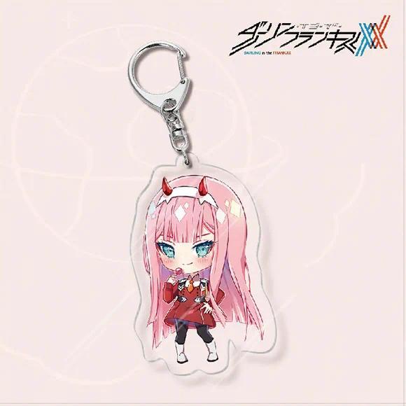 02 Zero Two Anime Figures Keychain Darling In The Franxx Lic Key Chain For Car Bag Keys Móc Khóa In Theo Yêu Cầu, Chất Liệu Mica Trong Suốt In 2 Mặt , Dày 4mm 10 02 Zero Two Anime Figures Keychain Darling In The Franxx Lic Key Chain For Car Bag Keys Móc Khóa In Theo Yêu Cầu, Chất Liệu Mica Trong Suốt In 2 Mặt , Dày 4mm - Ảnh 10