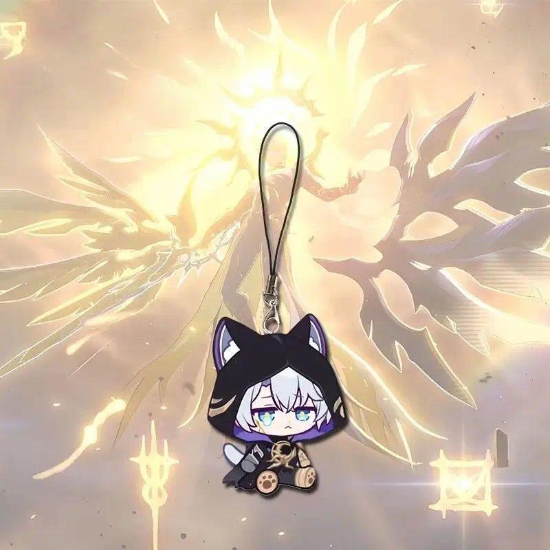 1 Pc Honkai: Star Rail Phainon Mini Standee Desktop Cellphone Lanyard Cosplay Accessory Mica Móc Khóa In Theo Yêu Cầu, Chất Liệu Mica Trong Suốt In 2 Mặt , Dày 4mm 1 1 Pc Honkai: Star Rail Phainon Mini Standee Desktop Cellphone Lanyard Cosplay Accessory Mica Móc Khóa In Theo Yêu Cầu, Chất Liệu Mica Trong Suốt In 2 Mặt , Dày 4mm