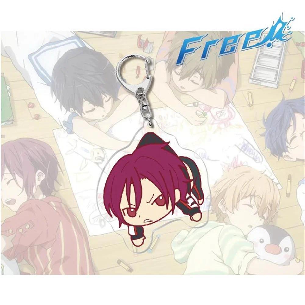 15pcs Anime Free!-eternal Summer Keychainmica Decorative Hook Characters Ornament Accesorios Móc Khóa In Theo Yêu Cầu, Chất Liệu Mica Trong Suốt In 2 Mặt , Dày 4mm 3 15pcs Anime Free!-eternal Summer Keychainmica Decorative Hook Characters Ornament Accesorios Móc Khóa In Theo Yêu Cầu, Chất Liệu Mica Trong Suốt In 2 Mặt , Dày 4mm - Ảnh 3