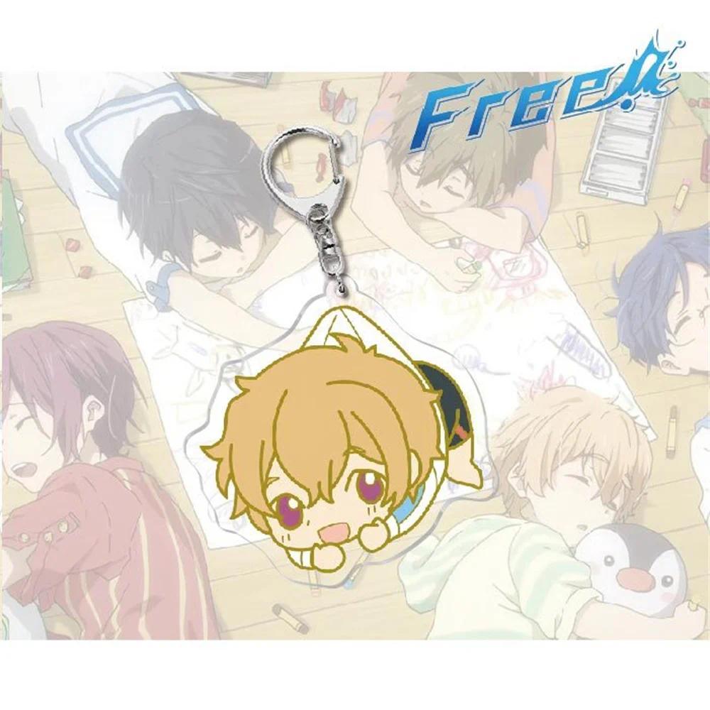 15pcs Anime Free!-eternal Summer Keychainmica Decorative Hook Characters Ornament Accesorios Móc Khóa In Theo Yêu Cầu, Chất Liệu Mica Trong Suốt In 2 Mặt , Dày 4mm 4 15pcs Anime Free!-eternal Summer Keychainmica Decorative Hook Characters Ornament Accesorios Móc Khóa In Theo Yêu Cầu, Chất Liệu Mica Trong Suốt In 2 Mặt , Dày 4mm - Ảnh 4