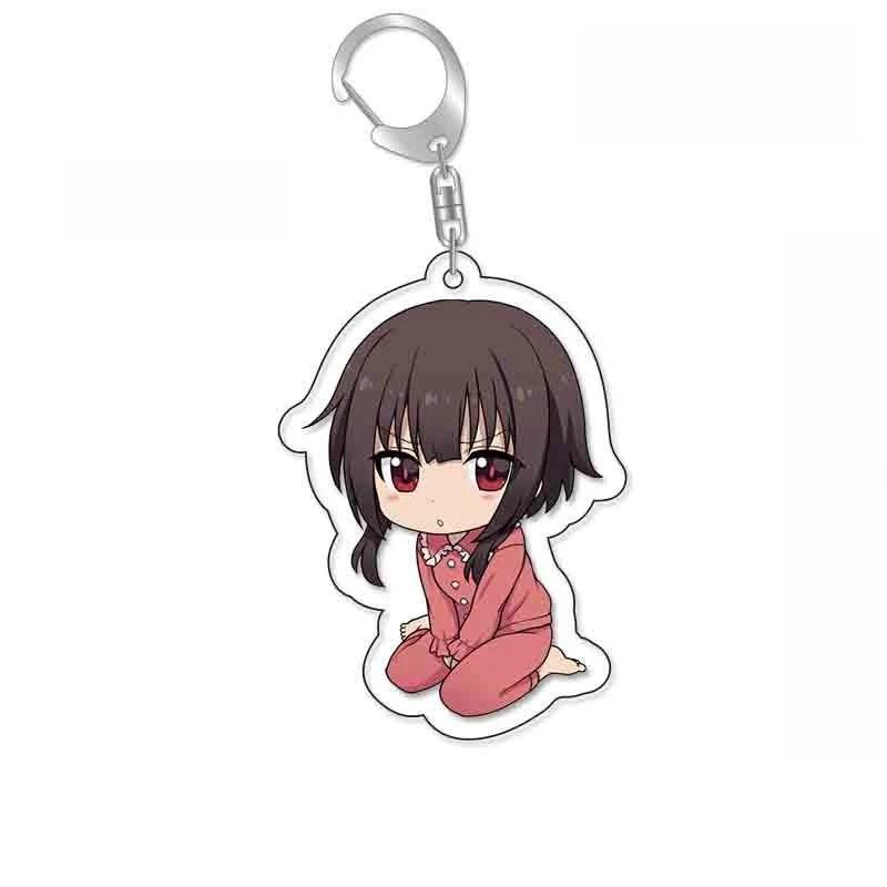 1pc Anime Konosuba: God's Blessing On This Wonderful World Cartoon Keychain Bag Tag Trendy Móc Khóa In Theo Yêu Cầu, Chất Liệu Mica Trong Suốt In 2 Mặt , Dày 4mm 5 1pc Anime Konosuba: God's Blessing On This Wonderful World Cartoon Keychain Bag Tag Trendy Móc Khóa In Theo Yêu Cầu, Chất Liệu Mica Trong Suốt In 2 Mặt , Dày 4mm - Ảnh 5