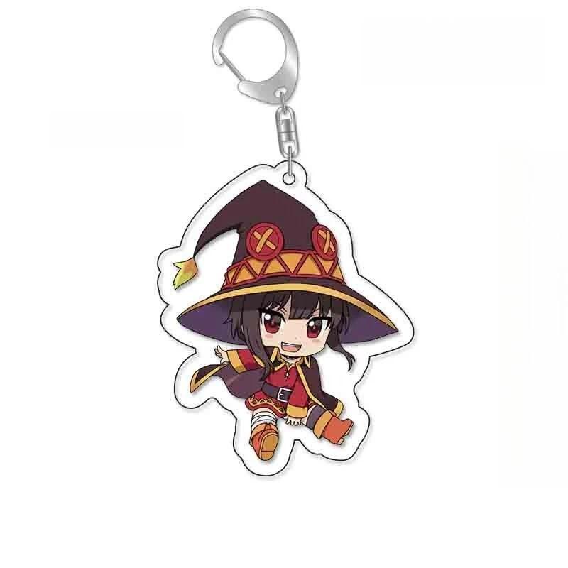 1pc Anime Konosuba: God's Blessing On This Wonderful World Cartoon Keychain Bag Tag Trendy Móc Khóa In Theo Yêu Cầu, Chất Liệu Mica Trong Suốt In 2 Mặt , Dày 4mm 6 1pc Anime Konosuba: God's Blessing On This Wonderful World Cartoon Keychain Bag Tag Trendy Móc Khóa In Theo Yêu Cầu, Chất Liệu Mica Trong Suốt In 2 Mặt , Dày 4mm - Ảnh 6