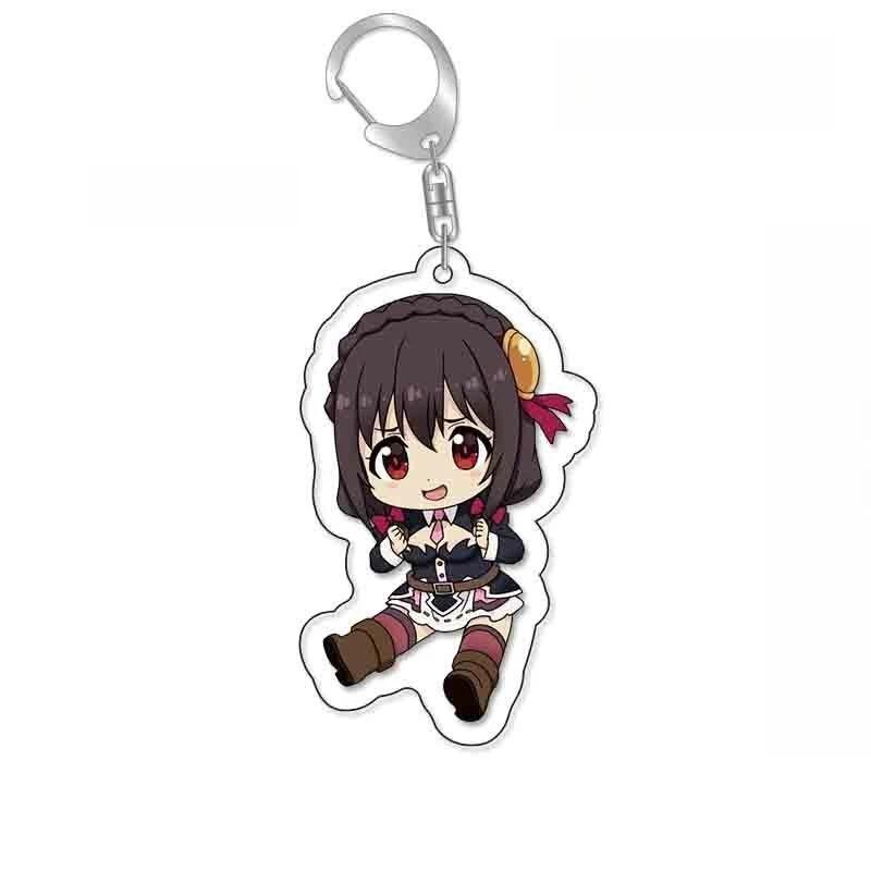 1pc Anime Konosuba: God's Blessing On This Wonderful World Cartoon Keychain Bag Tag Trendy Móc Khóa In Theo Yêu Cầu, Chất Liệu Mica Trong Suốt In 2 Mặt , Dày 4mm 8 1pc Anime Konosuba: God's Blessing On This Wonderful World Cartoon Keychain Bag Tag Trendy Móc Khóa In Theo Yêu Cầu, Chất Liệu Mica Trong Suốt In 2 Mặt , Dày 4mm - Ảnh 8