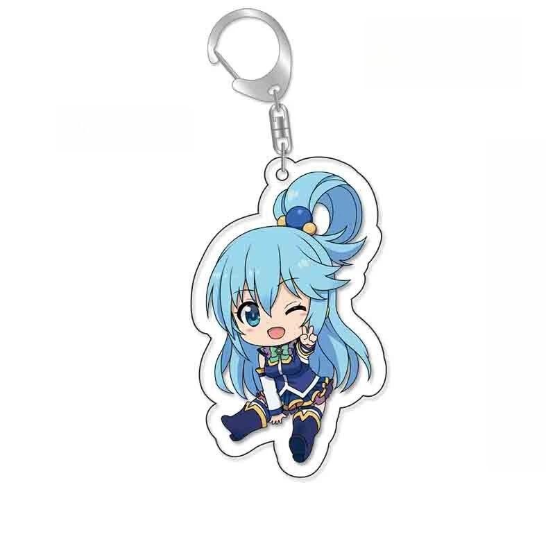 1pc Anime Konosuba: God's Blessing On This Wonderful World Cartoon Keychain Bag Tag Trendy Móc Khóa In Theo Yêu Cầu, Chất Liệu Mica Trong Suốt In 2 Mặt , Dày 4mm 1 1pc Anime Konosuba: God's Blessing On This Wonderful World Cartoon Keychain Bag Tag Trendy Móc Khóa In Theo Yêu Cầu, Chất Liệu Mica Trong Suốt In 2 Mặt , Dày 4mm