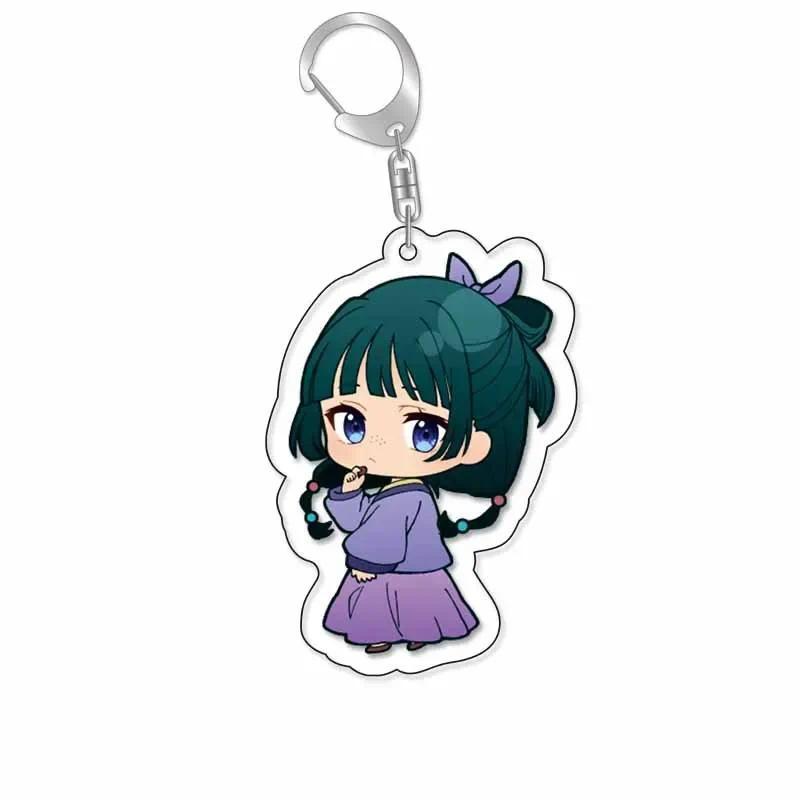 1pc Anime The Apothecary Diaries Cute Maomao Maomi Keychain Cartoon Keyring Bag Tag Baji Móc Khóa In Theo Yêu Cầu, Chất Liệu Mica Trong Suốt In 2 Mặt , Dày 4mm 2 1pc Anime The Apothecary Diaries Cute Maomao Maomi Keychain Cartoon Keyring Bag Tag Baji Móc Khóa In Theo Yêu Cầu, Chất Liệu Mica Trong Suốt In 2 Mặt , Dày 4mm - Ảnh 2