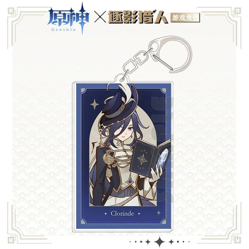 1pcs Anime Game Genshin Furina Navia Lyney D Key Chain Knapsack Acrylic Keychain Móc Khóa In Theo Yêu Cầu, Chất Liệu Mica Trong Suốt In 2 Mặt , Dày 4mm 9 1pcs Anime Game Genshin Furina Navia Lyney D Key Chain Knapsack Acrylic Keychain Móc Khóa In Theo Yêu Cầu, Chất Liệu Mica Trong Suốt In 2 Mặt , Dày 4mm - Ảnh 9