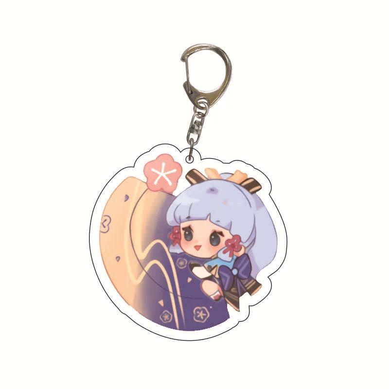 1pcs Anime Game Genshin Impact Fruit Flowers Raidenshogun Girl Boy Keychain Decorative Móc Khóa In Theo Yêu Cầu, Chất Liệu Mica Trong Suốt In 2 Mặt , Dày 4mm 12 1pcs Anime Game Genshin Impact Fruit Flowers Raidenshogun Girl Boy Keychain Decorative Móc Khóa In Theo Yêu Cầu, Chất Liệu Mica Trong Suốt In 2 Mặt , Dày 4mm - Ảnh 12