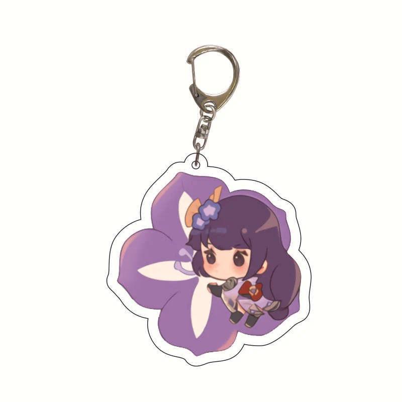 1pcs Anime Game Genshin Impact Fruit Flowers Raidenshogun Girl Boy Keychain Decorative Móc Khóa In Theo Yêu Cầu, Chất Liệu Mica Trong Suốt In 2 Mặt , Dày 4mm 15 1pcs Anime Game Genshin Impact Fruit Flowers Raidenshogun Girl Boy Keychain Decorative Móc Khóa In Theo Yêu Cầu, Chất Liệu Mica Trong Suốt In 2 Mặt , Dày 4mm - Ảnh 15
