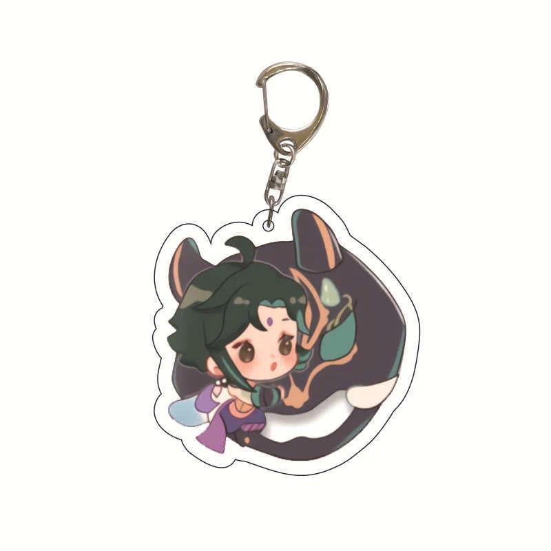 1pcs Anime Game Genshin Impact Fruit Flowers Raidenshogun Girl Boy Keychain Decorative Móc Khóa In Theo Yêu Cầu, Chất Liệu Mica Trong Suốt In 2 Mặt , Dày 4mm 3 1pcs Anime Game Genshin Impact Fruit Flowers Raidenshogun Girl Boy Keychain Decorative Móc Khóa In Theo Yêu Cầu, Chất Liệu Mica Trong Suốt In 2 Mặt , Dày 4mm - Ảnh 3