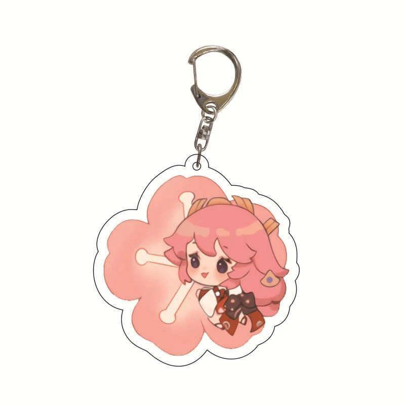 1pcs Anime Game Genshin Impact Fruit Flowers Raidenshogun Girl Boy Keychain Decorative Móc Khóa In Theo Yêu Cầu, Chất Liệu Mica Trong Suốt In 2 Mặt , Dày 4mm 8 1pcs Anime Game Genshin Impact Fruit Flowers Raidenshogun Girl Boy Keychain Decorative Móc Khóa In Theo Yêu Cầu, Chất Liệu Mica Trong Suốt In 2 Mặt , Dày 4mm - Ảnh 8