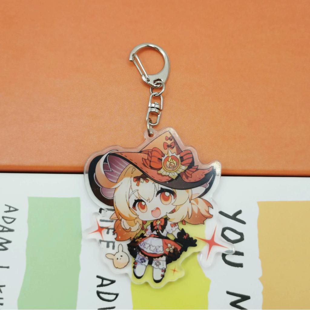 1pcs Anime Game Genshin Impact Little Witch Klee Nahida Boy Keychain Keychain Women's Acrylic Móc Khóa In Theo Yêu Cầu, Chất Liệu Mica Trong Suốt In 2 Mặt , Dày 4mm 4 1pcs Anime Game Genshin Impact Little Witch Klee Nahida Boy Keychain Keychain Women's Acrylic Móc Khóa In Theo Yêu Cầu, Chất Liệu Mica Trong Suốt In 2 Mặt , Dày 4mm - Ảnh 4