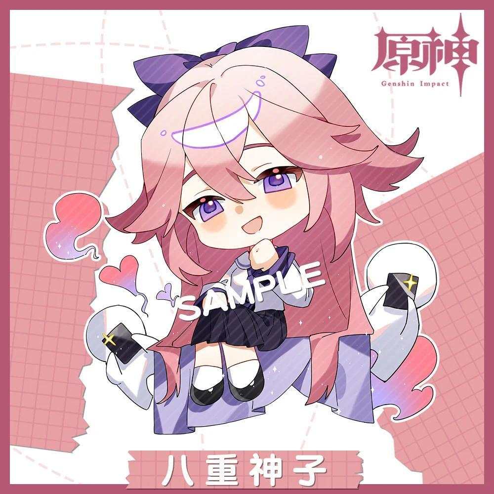 1pcs Anime Game Genshin Impact Raidenshogun Yae Miko Men's Key Chain Acrylic Keychain Móc Khóa In Theo Yêu Cầu, Chất Liệu Mica Trong Suốt In 2 Mặt , Dày 4mm 19 1pcs Anime Game Genshin Impact Raidenshogun Yae Miko Men's Key Chain Acrylic Keychain Móc Khóa In Theo Yêu Cầu, Chất Liệu Mica Trong Suốt In 2 Mặt , Dày 4mm - Ảnh 19