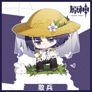 1pcs Anime Game Genshin Impact Raidenshogun Yae Miko Men's Key Chain Acrylic Keychain Móc Khóa In Theo Yêu Cầu, Chất Liệu Mica Trong Suốt In 2 Mặt , Dày 4mm