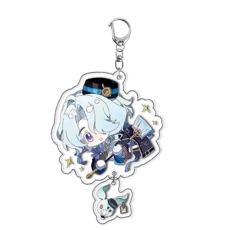 1pcs Anime Game Honkai: Star Rail Acheron Aventurine Beautiful Pendant Keyring Backpacks Móc Khóa In Theo Yêu Cầu, Chất Liệu Mica Trong Suốt In 2 Mặt , Dày 4mm 2 1pcs Anime Game Honkai: Star Rail Acheron Aventurine Beautiful Pendant Keyring Backpacks Móc Khóa In Theo Yêu Cầu, Chất Liệu Mica Trong Suốt In 2 Mặt , Dày 4mm - Ảnh 2