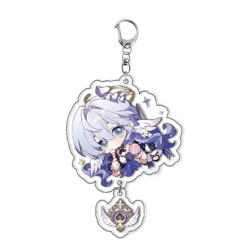 1pcs Anime Game Honkai: Star Rail Acheron Aventurine Beautiful Pendant Keyring Backpacks Móc Khóa In Theo Yêu Cầu, Chất Liệu Mica Trong Suốt In 2 Mặt , Dày 4mm 3 1pcs Anime Game Honkai: Star Rail Acheron Aventurine Beautiful Pendant Keyring Backpacks Móc Khóa In Theo Yêu Cầu, Chất Liệu Mica Trong Suốt In 2 Mặt , Dày 4mm - Ảnh 3