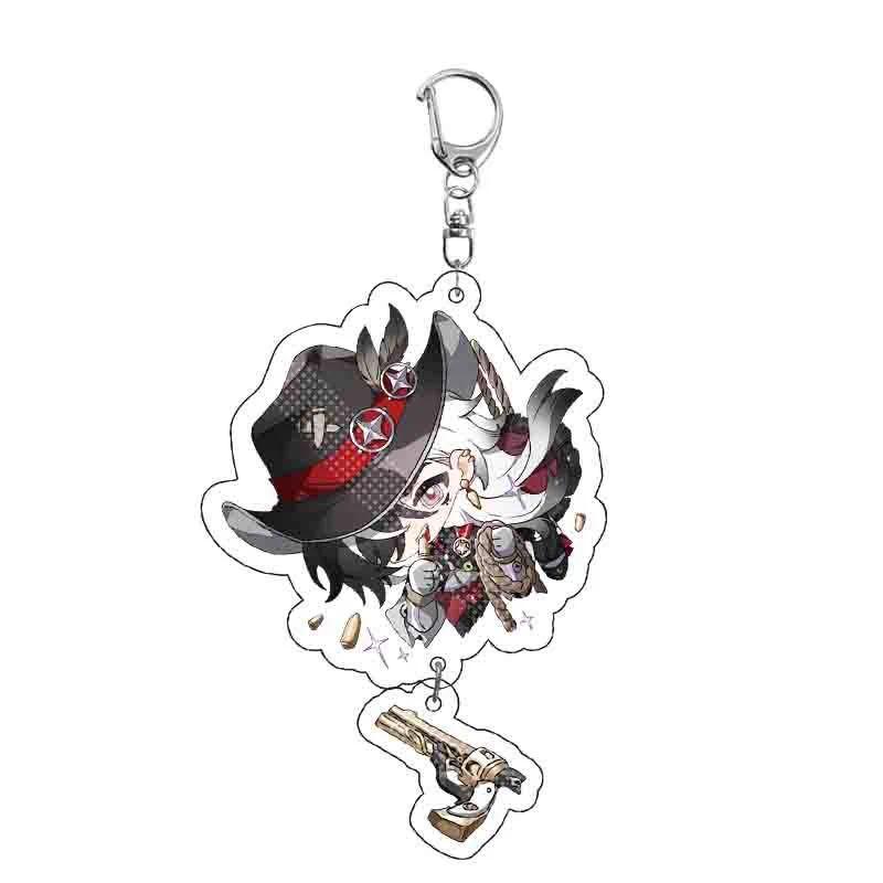 1pcs Anime Game Honkai: Star Rail Acheron Aventurine Beautiful Pendant Keyring Backpacks Móc Khóa In Theo Yêu Cầu, Chất Liệu Mica Trong Suốt In 2 Mặt , Dày 4mm 4 1pcs Anime Game Honkai: Star Rail Acheron Aventurine Beautiful Pendant Keyring Backpacks Móc Khóa In Theo Yêu Cầu, Chất Liệu Mica Trong Suốt In 2 Mặt , Dày 4mm - Ảnh 4