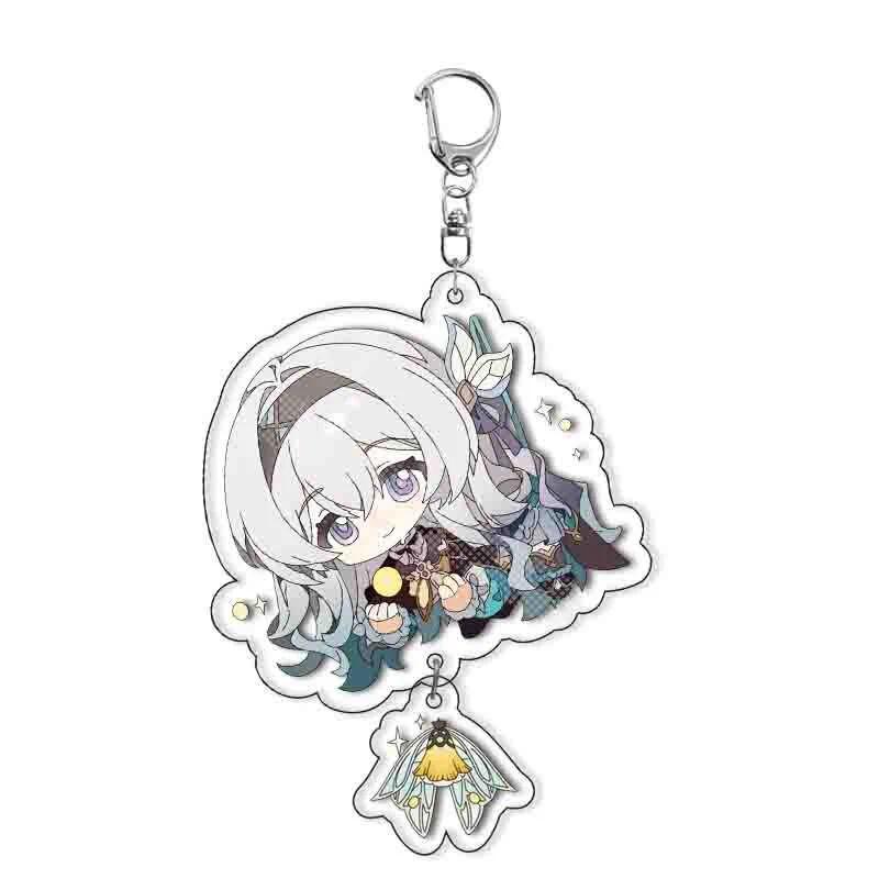 1pcs Anime Game Honkai: Star Rail Acheron Aventurine Beautiful Pendant Keyring Backpacks Móc Khóa In Theo Yêu Cầu, Chất Liệu Mica Trong Suốt In 2 Mặt , Dày 4mm 6 1pcs Anime Game Honkai: Star Rail Acheron Aventurine Beautiful Pendant Keyring Backpacks Móc Khóa In Theo Yêu Cầu, Chất Liệu Mica Trong Suốt In 2 Mặt , Dày 4mm - Ảnh 6