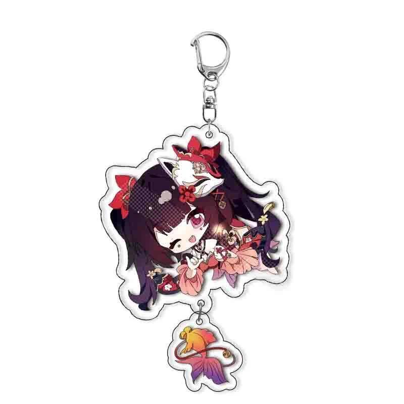 1pcs Anime Game Honkai: Star Rail Acheron Aventurine Beautiful Pendant Keyring Backpacks Móc Khóa In Theo Yêu Cầu, Chất Liệu Mica Trong Suốt In 2 Mặt , Dày 4mm 8 1pcs Anime Game Honkai: Star Rail Acheron Aventurine Beautiful Pendant Keyring Backpacks Móc Khóa In Theo Yêu Cầu, Chất Liệu Mica Trong Suốt In 2 Mặt , Dày 4mm - Ảnh 8