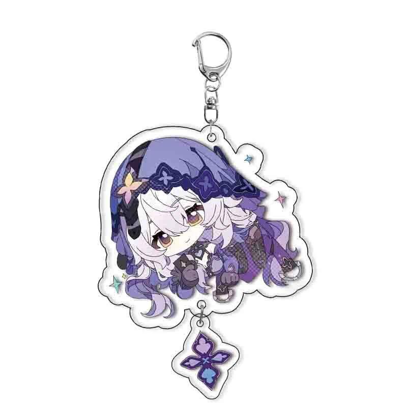 1pcs Anime Game Honkai: Star Rail Acheron Aventurine Beautiful Pendant Keyring Backpacks Móc Khóa In Theo Yêu Cầu, Chất Liệu Mica Trong Suốt In 2 Mặt , Dày 4mm 9 1pcs Anime Game Honkai: Star Rail Acheron Aventurine Beautiful Pendant Keyring Backpacks Móc Khóa In Theo Yêu Cầu, Chất Liệu Mica Trong Suốt In 2 Mặt , Dày 4mm - Ảnh 9